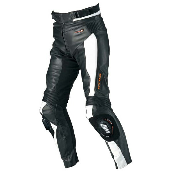 HYOD PRODUCTS HSP006D1020M ST-X D3O LEATHER PANTS(BOOTS-IN) BLACK/WHITE