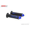 KOSO ARROW GRIPS DUAL COLOR WITH BAR-END CAP