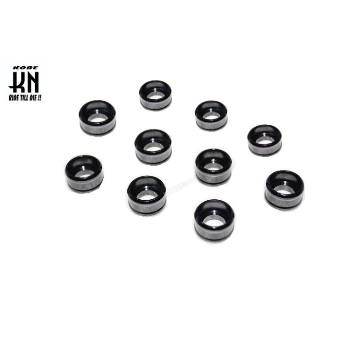 乐天商城 - KN企画 アルミ削出し ヘックスボルトカバー【M6ボルト用】10個入