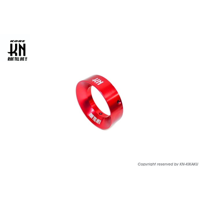 KN企画 アルミCNCファンネル【レッド】ビッグキャブ用