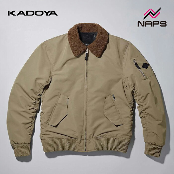 KADOYA カドヤ 6273 MAVERICK-CFT フライトジャケット カーキ