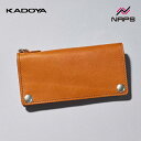 KADOYA カドヤ 8943 サドルレザー ロングウォレット ブラウン