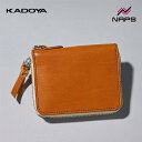 KADOYA カドヤ 8944 サドルレザー ZIP ウォレット ブラウン