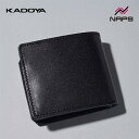 KADOYA カドヤ 8945 2FOLD サドルレザー ウォレット ブラック