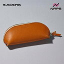 KADOYA カドヤ 8946 サドルレザー ペンケース ブラウン