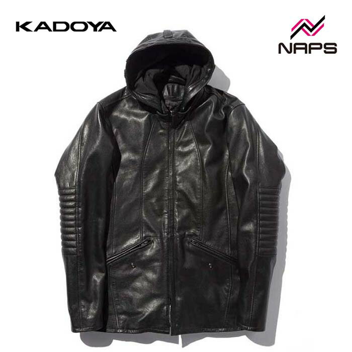 KADOYA カドヤ 1202 VERMILLION レザーコート ブラック