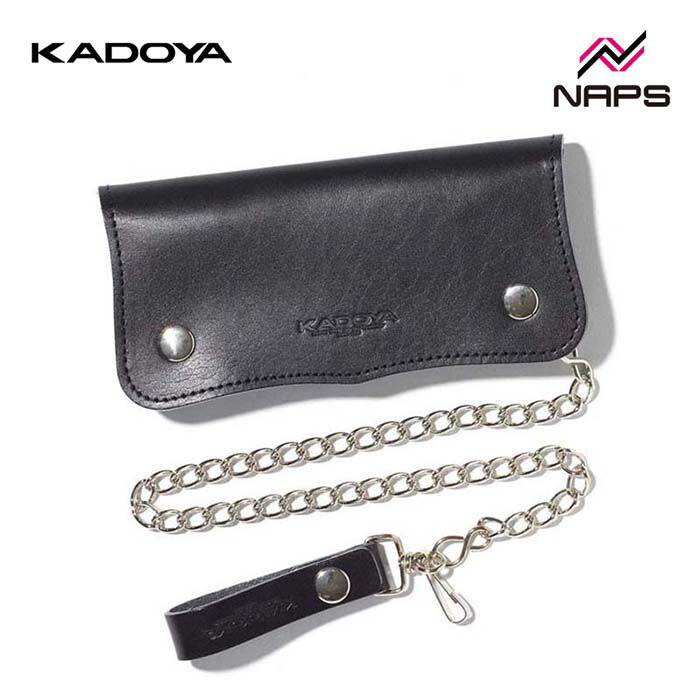 KADOYA カドヤ 8854 クラウン ウォレット ブラック