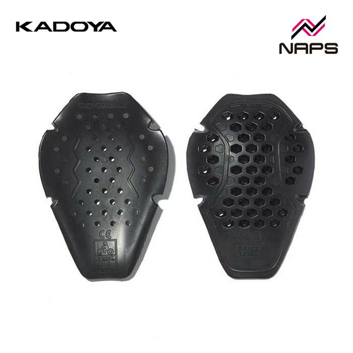 KADOYA カドヤ 8729 AIR SLIM ショルダープロテクター ブラック
