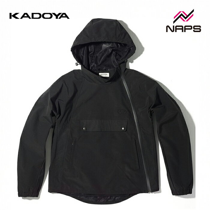 樂天商城 - KADOYA カドヤ 6592 ROUND ZIP ANORAK アノラックジャケット ブラック ALTER KEIS アルタケイス
