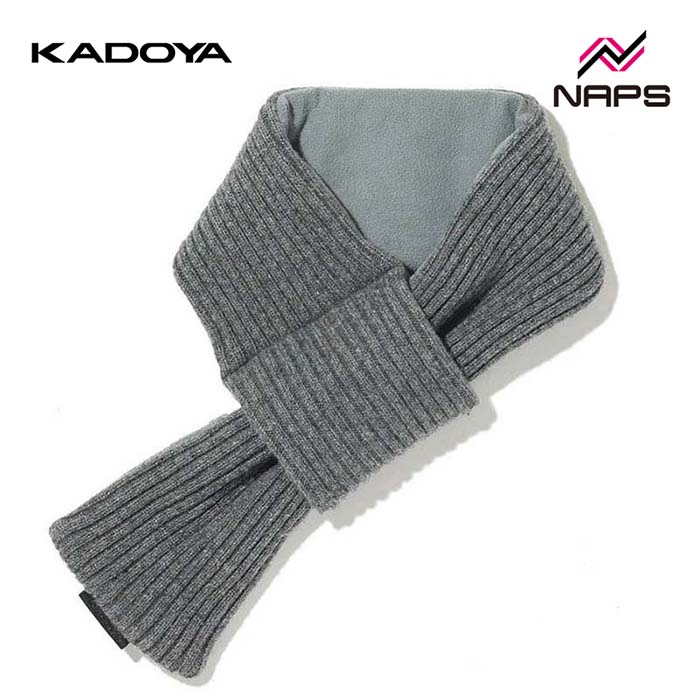 KADOYA カドヤ 8601 WP WOOL ネックウォーマー グレー