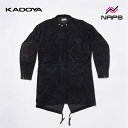 KADOYA カドヤ 1654 RIDERS MODS PARKA モッズコート スウェード/ブラック ALTER KEIS アルタケイス