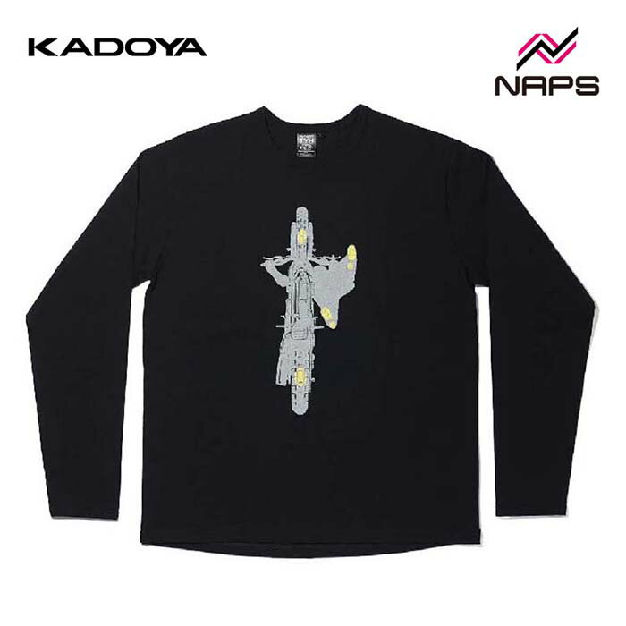 KADOYA カドヤ 7882 GRIP THE GROUND ロングTシャツ ブラック ALTER KEIS アルタケイス