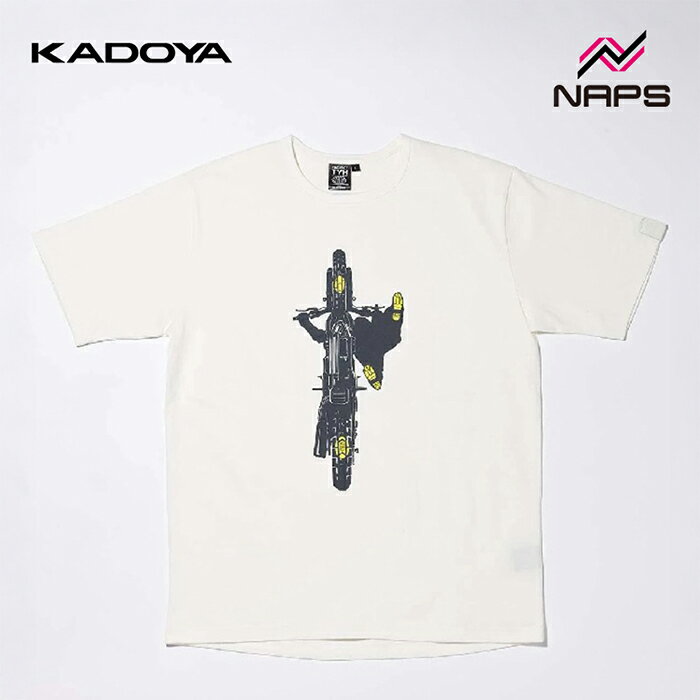 KADOYA カドヤ 7885 GRIP THE GROUND Tシャツ ホワイト ALTER KEIS アルタケイス