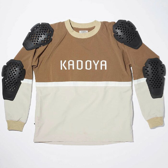 KADOYA ���ɥ� 6596 LITE AIR JERSEY ���㡼�� �֥饦��/�١�����