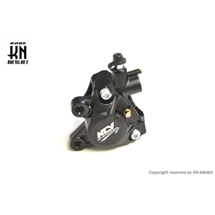 NCY 対向2POTキャリパー 鋳造タイプ【ブラック】