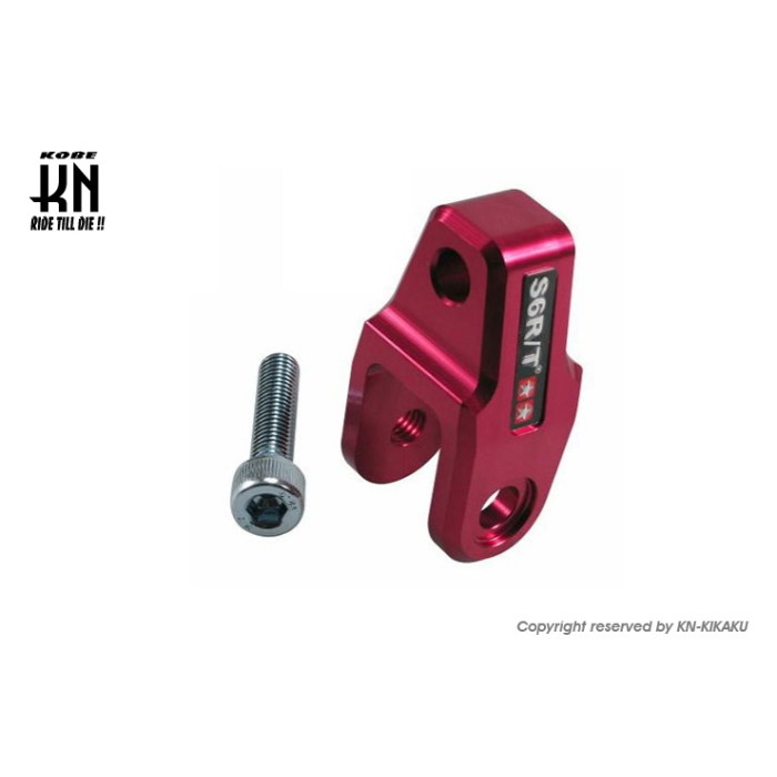 KN企画 STAGE6 アルミCNC 40mm車高UPキット【レッド】