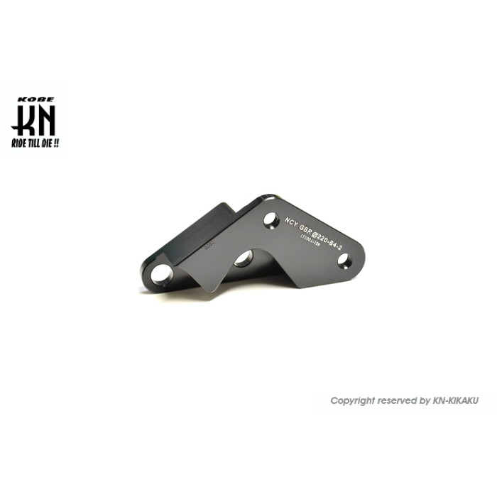 NCY ビッグローター220mm用キャリパーサポート【SWISH】4POTブレンボ用