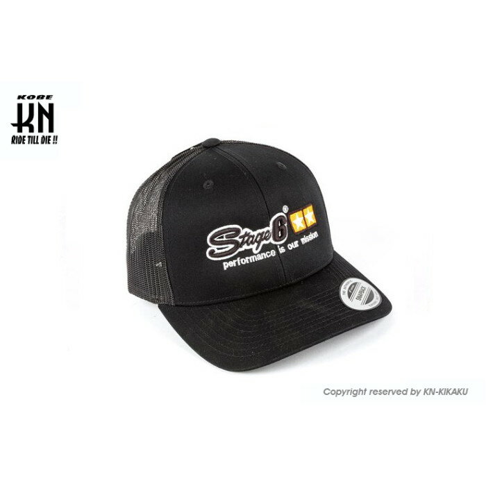 KN企画 STAgE6 Baseball Cap Stage6 Trucker Black