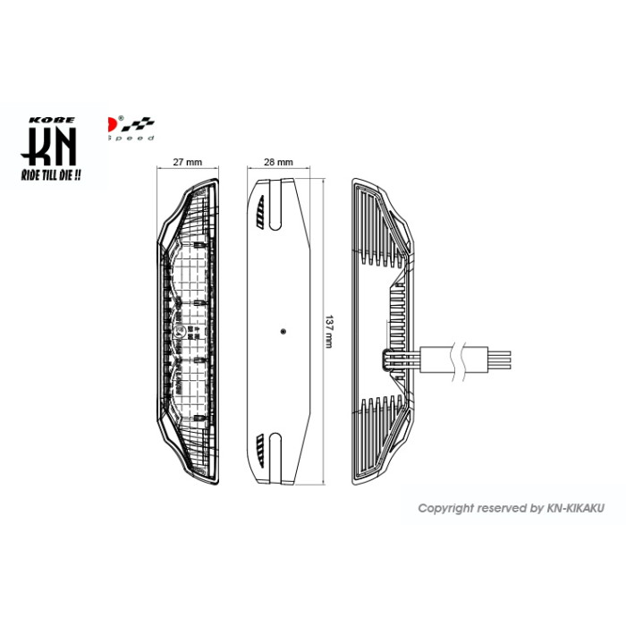 KOSO ����LED�ǥ��饤�ȥ��å�