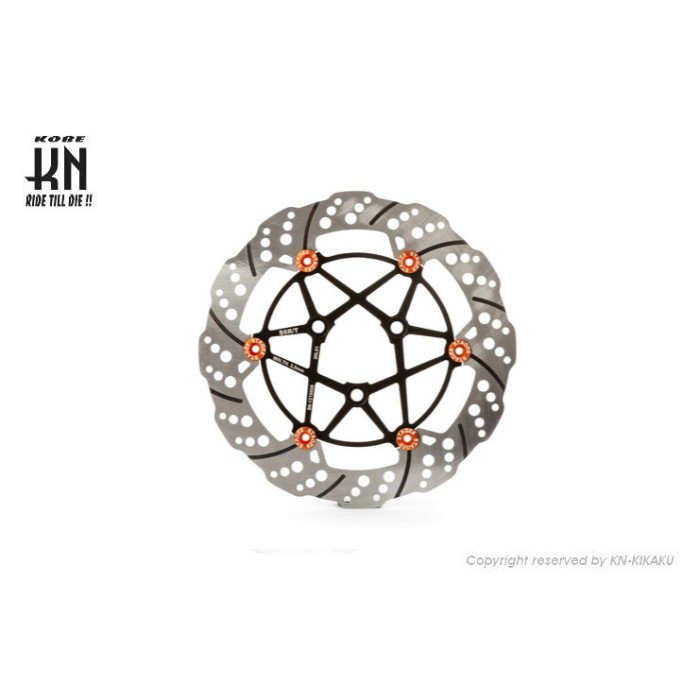 KN��� STAgE6 BRESTAgE6 MSSCHEIBE SCHWIMMEND 280MM R/T MK2 YAMAHA AEROX