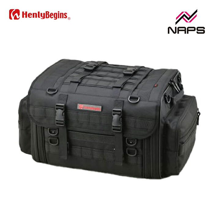 HenlyBegins ヘンリービギンズ DH-759 キャンプシートバッグ PRO2 Lサイズ 容量 42〜56L バイク用 リア..