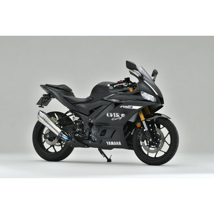 OVER Racing オーバーレーシング TT-Formula RS+PRO スリップオンマフラー (フルチタン) YZF-R3 (19-) オーヴァーレーシング