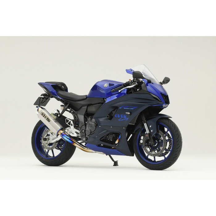 ＼カスタムパーツがお得！10%OFF／ OVER Racing オーバーレーシング TT-Formula RS 2-1 フルエキゾーストマフラー (フルチタン) YZF-R7(22-) オーヴァーレーシング