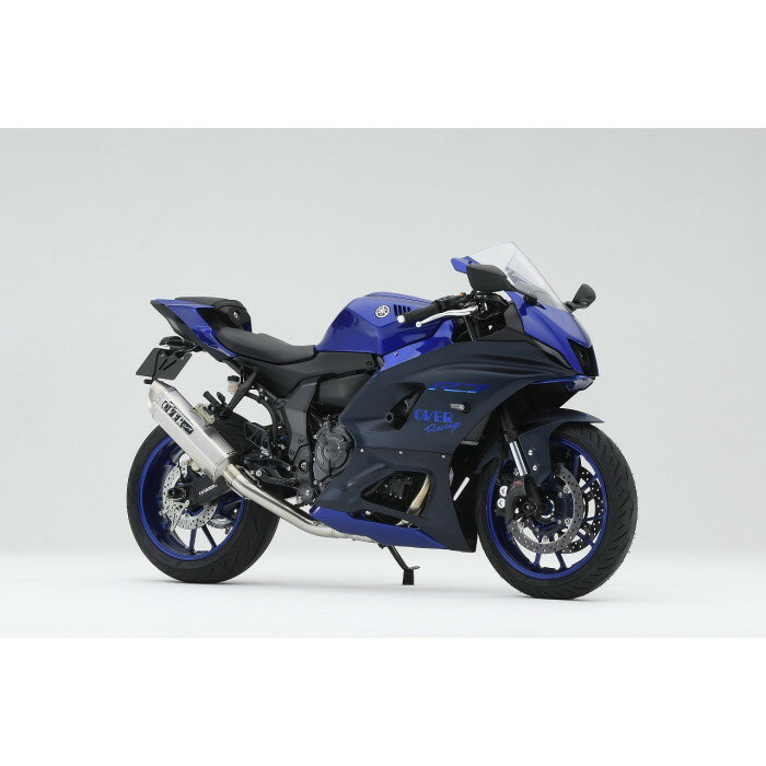 ＼カスタムパーツがお得！10%OFF／ OVER Racing オーバーレーシング TT-Formula RS 2-1 フルエキゾーストマフラー (フルチタン) サテンフィニッシュ YZF-R7 22- オーヴァーレーシング