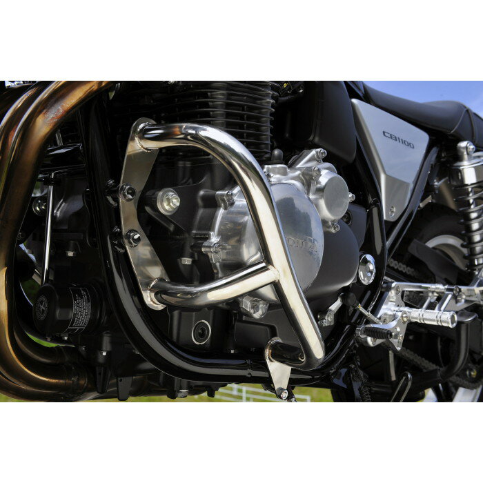 OVER Racing オーバーレーシング エンジンガード (ステンレス) CB1100 -13 オーヴァーレーシング