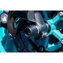 \カスタムパーツがお得!10%OFF/ OVER Racing オーバーレーシング フロントアクスルスライダー ブラック MT-09 21-23 オーヴァーレーシング