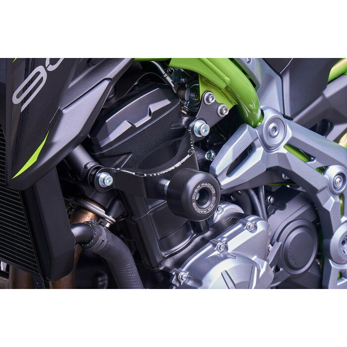 Rakuten - OVER Racing オーバーレーシング エンジンスライダー Type-2 ブラック Z900 18 オーヴァーレーシング
