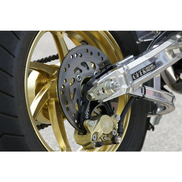 OVER Racing オーバーレーシング Rキャリパーサポート ブレンボ2P用 ロワーマウント GROM 13-15 オーヴ..