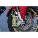 OVER Racing オーバーレーシング フロントフォークボトム ブレンボラジアルマウント シルバー GROM 13-15 オーヴァーレーシング