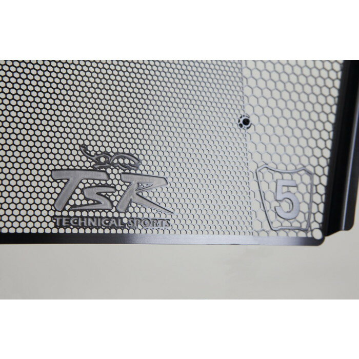 TECHNICAL SPORTS RACING テクニカルスポーツレーシング TSR ラジエーターコアガード Type-B ブラック CBR1000RR-R(SC82/20-23|24-) 2