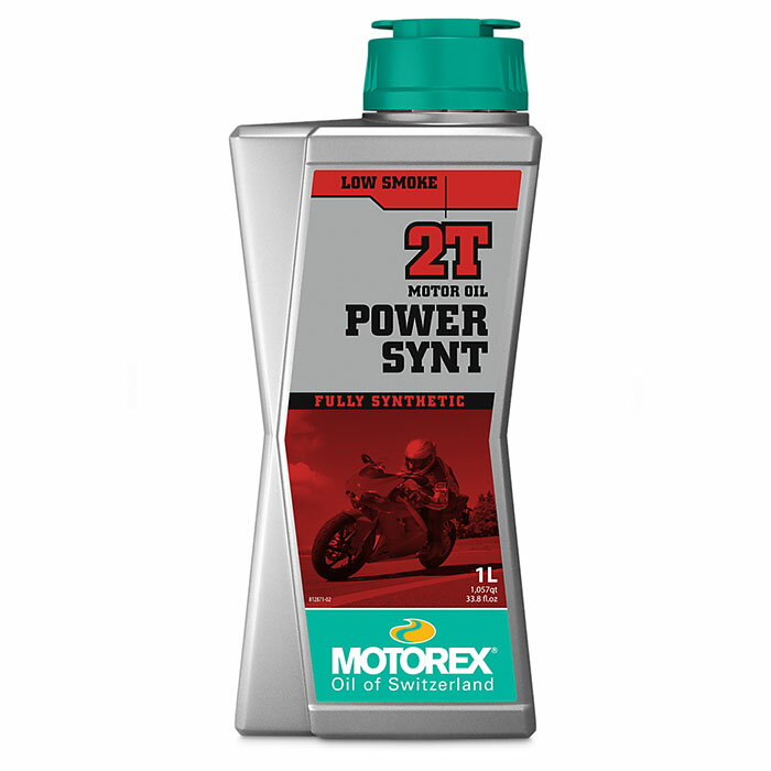 ＼クーポン対象 10/31まで／ MOTOREX モトレックス 2サイクルエンジンオイル POWER SYNT 2T 容量 1L (9..