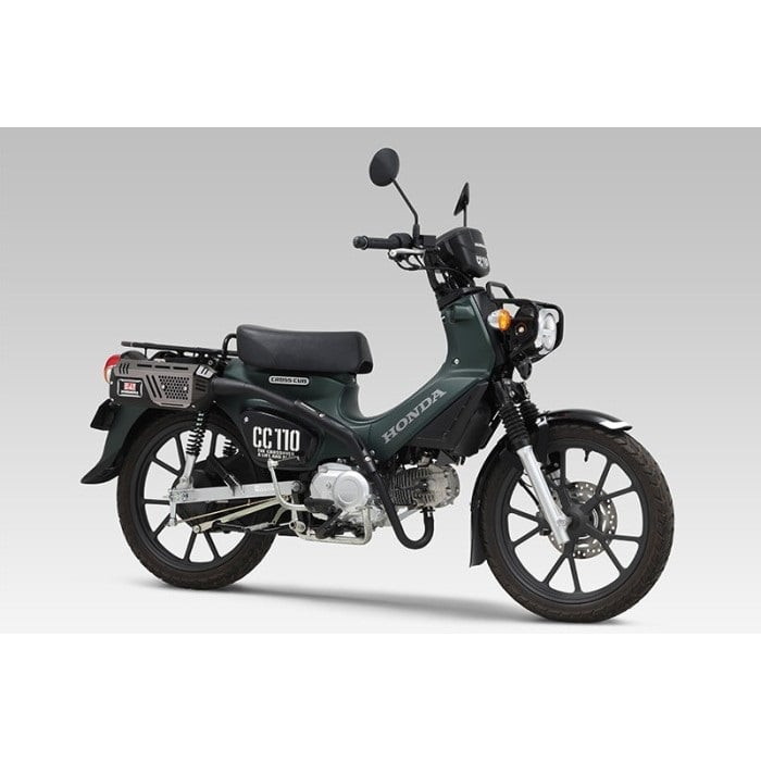HONDA - YOSHIMURA ヨシムラ 機械曲Tacticalサイクロン 政府認証 フルエキゾーストマフラー Cross Cub110 18-