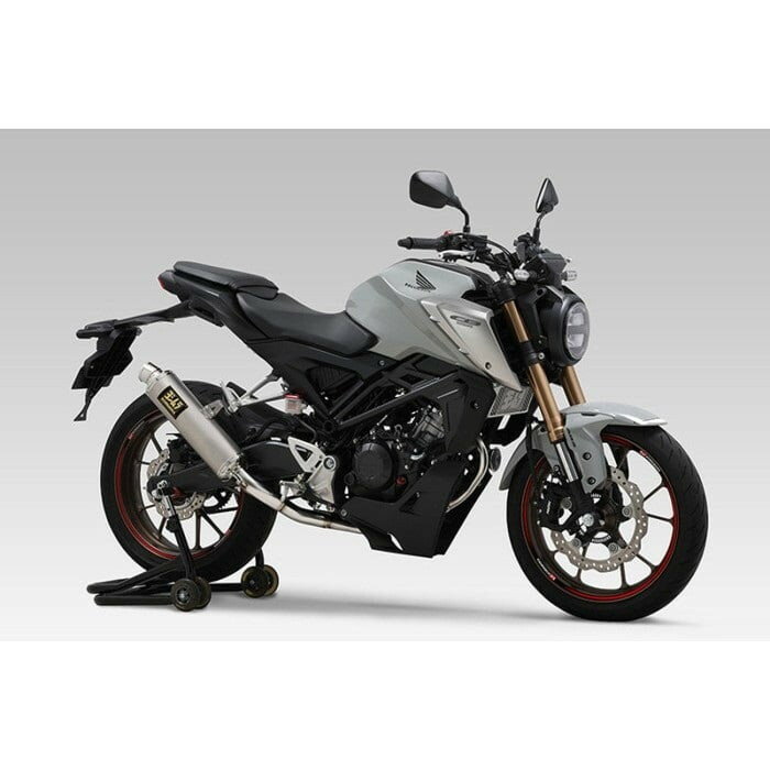 YOSHIMURA ヨシムラ 機械曲 GP-MAGNUM105サイクロン EXPORT SPEC 政府認証 フルエキゾーストマフラー CB125R 21-
