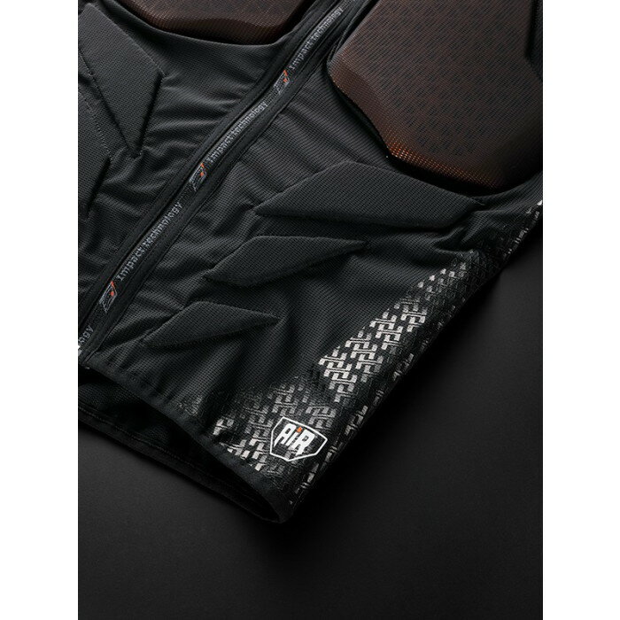 ��16�����ݥ����10�ܡ�HYOD �ҥ祦�ɥ� HRZ914D D3O AIR PROTECT VEST (separate) ����ʡ��ץ��ƥ��ȥ٥��� �֥�å�/����󥸥��ƥå�