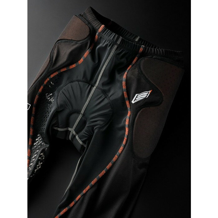 HYOD �ҥ祦�ɥ� HRU008D D3O AIR PROTECT UNDER PANTS LONG ���󥰾�ץ��ƥ��ȥ�������ѥ�� �֥�å�