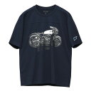 HYOD ヒョウドウ RMU022 HYOD rambling NORM Tシャツ ネイビー