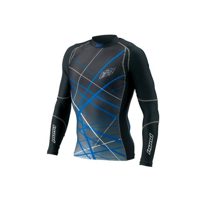 HYOD ヒョウドウ HRU001SP BOOST UNDER SHIRTS [SPLASH] アンダーシャツ ブルー/ブラック