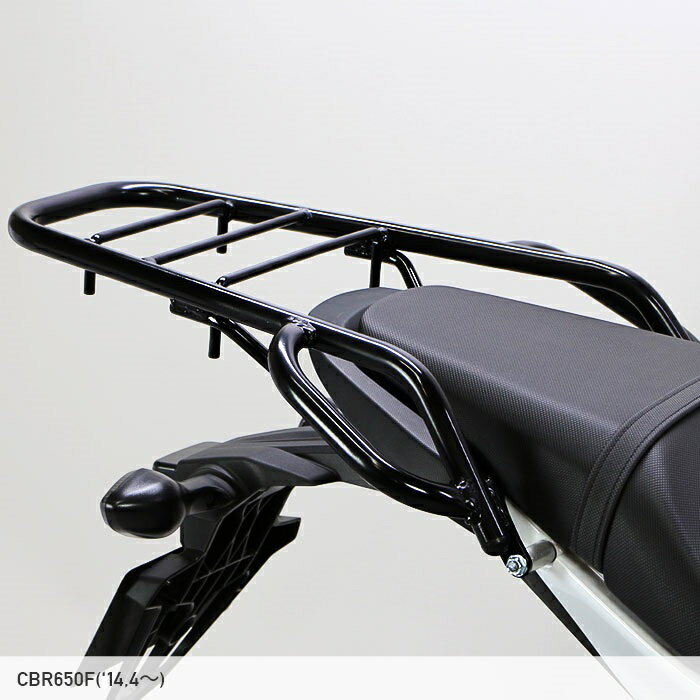 HONDA - ENDURANCE エンデュランス タンデムグリップ付リアキャリア ブラック CBR650F('14.4〜) CB650F('14.4〜)
