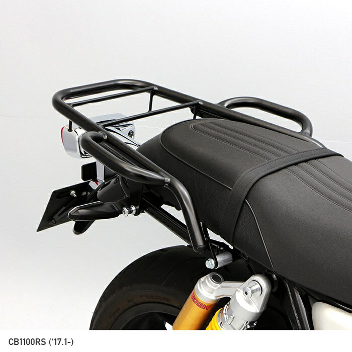 乐天商城 - ENDURANCE エンデュランス タンデムグリップ付リアキャリア ブラック CB1100RS ('17.1〜)