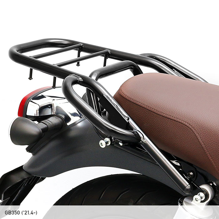 ENDURANCE エンデュランス タンデムグリップ付リアキャリア ブラック GB350('23.7～) GB350('21.4～'23.7)