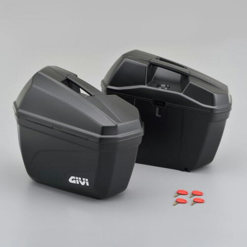 GIVI ジビ サイドケース E22N モノキーケース 22L 未塗装ブラック バイク用 DAYTONA デイトナ 90668 2