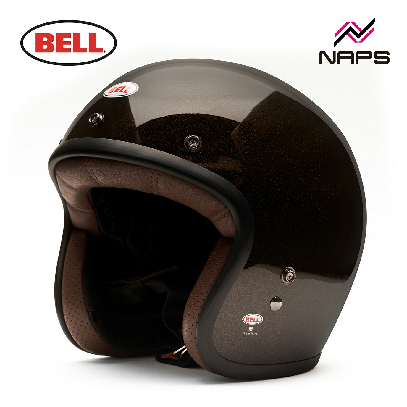 カブトムシBELLジェットヘルメット　XL BELL HELMETS | BELL HELMETS