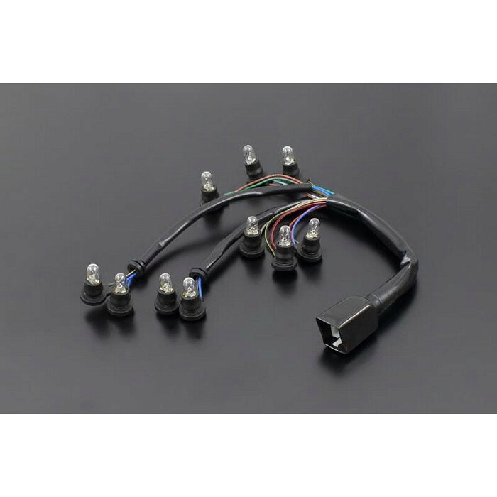【適合車種】KawasakiKZ900 76Z750A4/A5 76-77Z750D1 77-78KZ1000 (A1) 77KZ1000 (A2) 78KZ1000MK-II(A3) 79KZ1000MK-II(A4) 80Z750FX (D2) 79Z750FX (D3) 80KZ1000LTD (B3)【商品説明】オリジナル復刻版のMK-II用インジケーターハーネス。各配線は、コードの劣化による漏電対策を施した強化版です。国内仕様向けの速度警告灯用のランプは配置されていません。使用電球：12v5w T10ウェッジ球 ABOUT NAPS　-ナップスについて- 「For all Riders.」豊かなオートバイライフを過ごすために私たちは全力でサポートします。 ナップスは、1962年創業のオートバイ用品の小売・開発を行っています。 「ヒトのナップス」をコンセプトに、高い現場力と商品の品揃えの豊富さを特徴とし、多様化するオートバイユーザーのニーズやファッションのトレンドを追い続けています。 【実店舗について】 国内、海外合わせて32拠点(アップガレージライダース6店舗含む)で展開する、日本最大級のオートバイ用品店です。 販売はもちろん、メンテナンス・サイズ調整・フィッティング等のアフターサービスも行っております。 神奈川県7店舗・東京都6店舗・埼玉県2店舗・群馬県2店舗・宮城県1店舗・静岡県1店舗・愛知県4店舗・大阪府2店舗・京都府1店舗・岡山県1店舗・広島県2店舗・愛媛県1店舗・福岡県1店舗・台湾1店舗