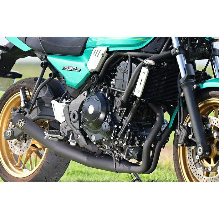SP忠男 スペシャルパーツタダオ POWERBOX FULL フルエキゾーストマフラー 2in1 ブラックエディション Z650RS -23