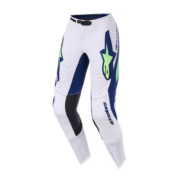 alpinestars アルパインスターズ スーパーテックパンツ ビスタ ライトグレー/イエロー/フローブルー
