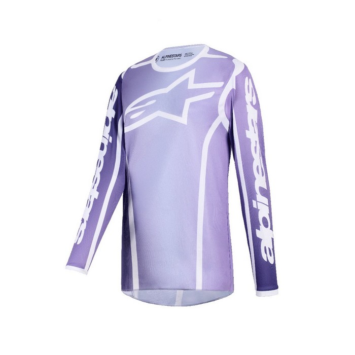 alpinestars アルパインスターズ ウーマンズ フルードジャージ ステラ エイペックス バイオレット/ホワイト